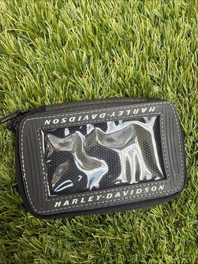 🏍️ Harley-Davidson Magnetic Zip-Around Wallet / Tank Pouch 🏍️